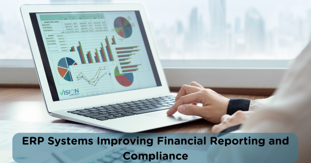 ERP system for financial reporting